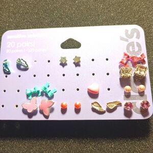 Claire's Kids Earring Set - Multicolor